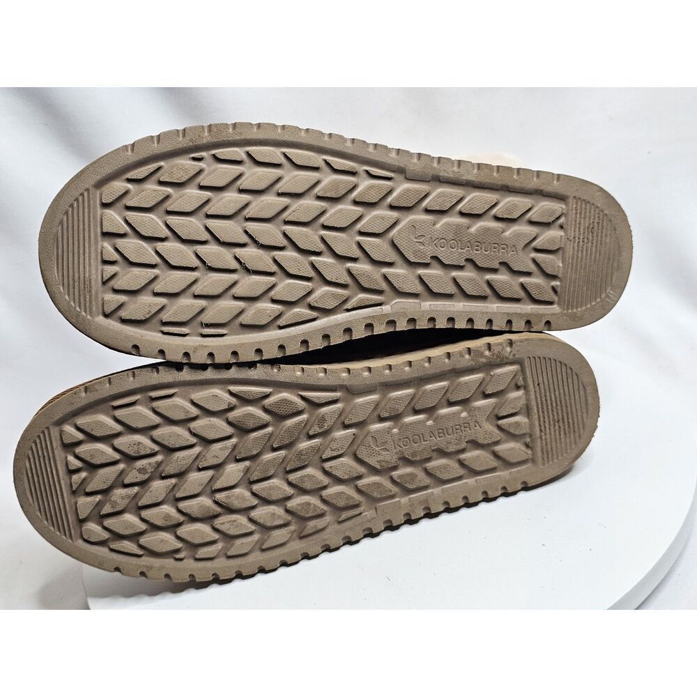 Koolaburra by UGG Sulana Short Shearling Chestnut Boots‎ Buckles Women's Size 9 - Picture 6 of 7